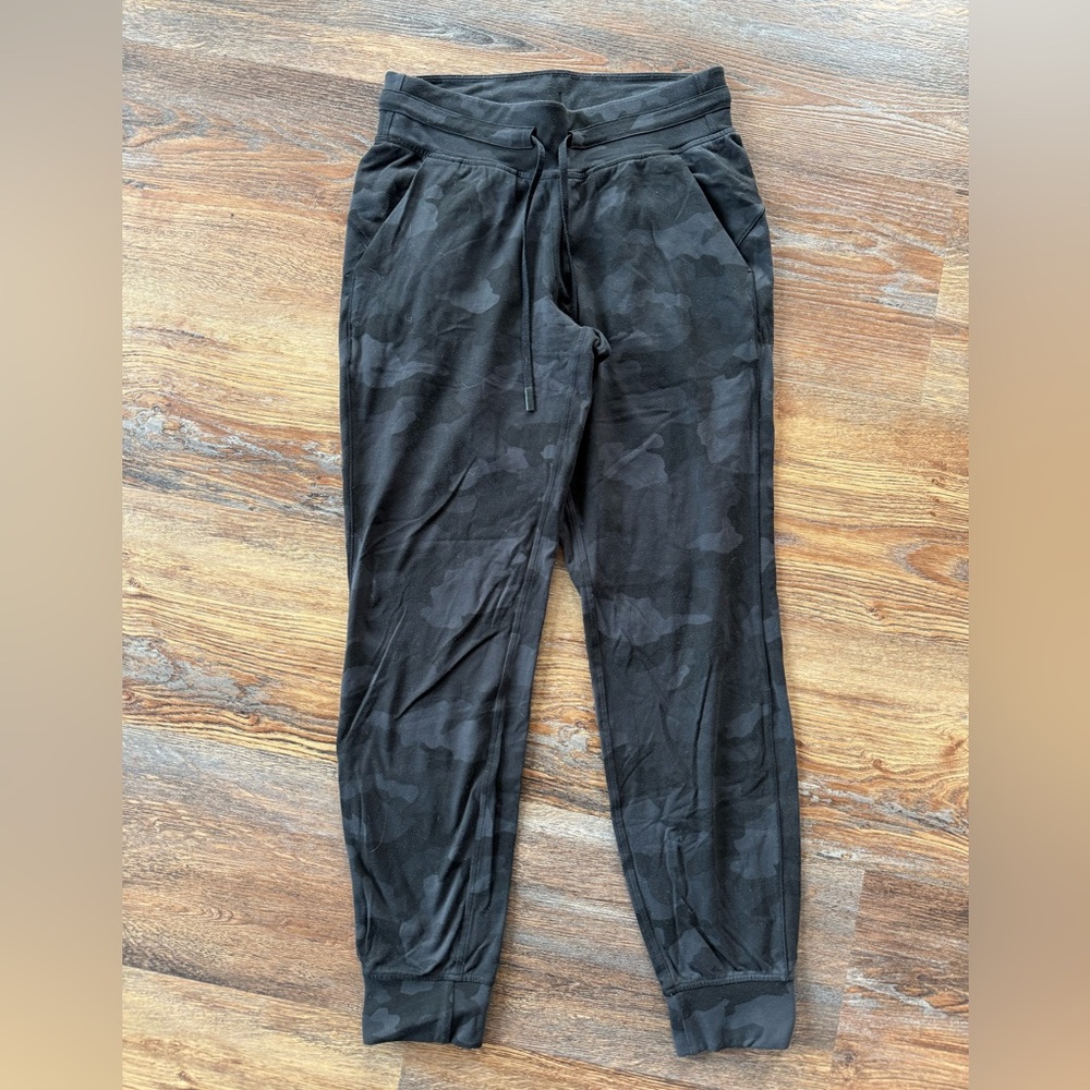 lululemon athletica Black Camouflage Joggers